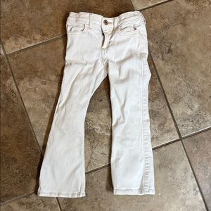 Abercrombie Kids White Low-rise Boot Jeans